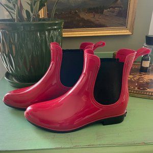 Dover Red Seven7 Brand Galosh Booties Size 7 - Only Worn 2x